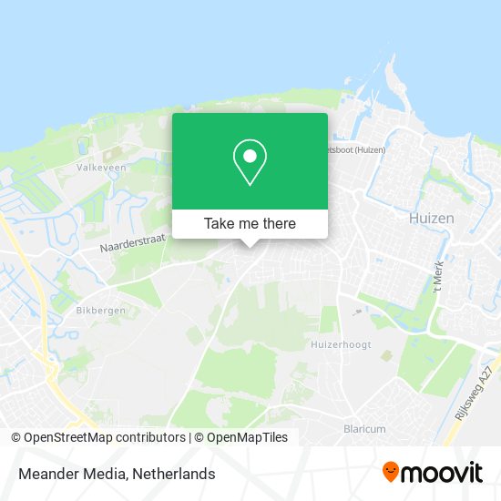 Meander Media map