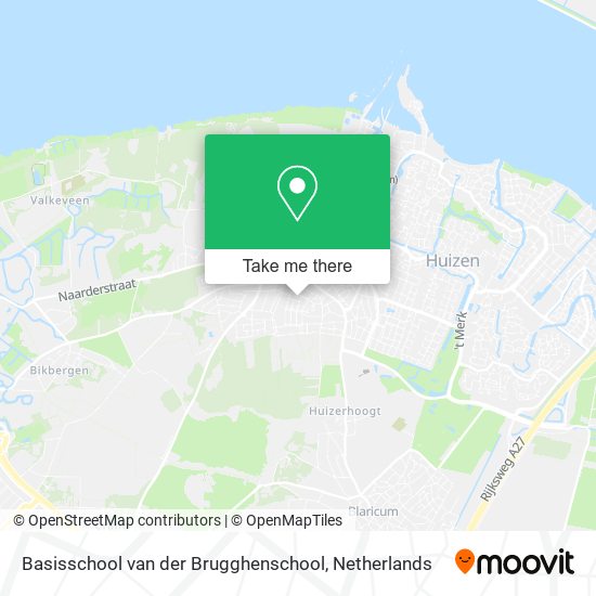 Basisschool van der Brugghenschool map