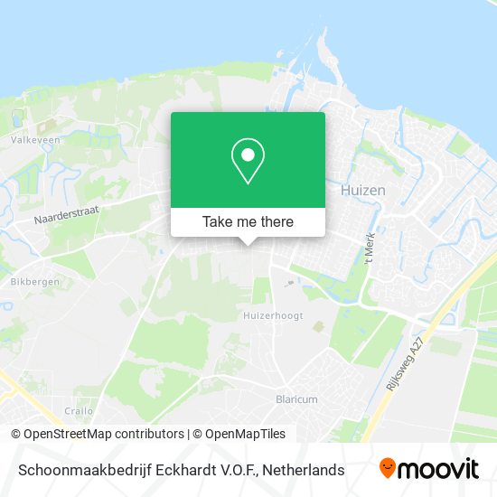 Schoonmaakbedrijf Eckhardt V.O.F. Karte