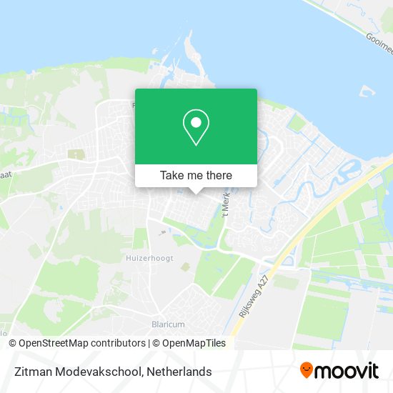 Zitman Modevakschool map