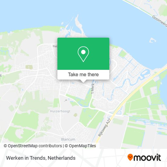 Werken in Trends map