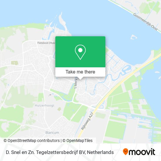 D. Snel en Zn. Tegelzettersbedrijf BV map