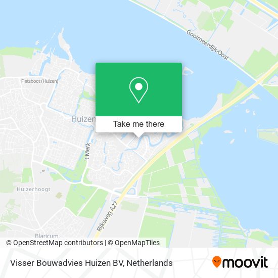 Visser Bouwadvies Huizen BV Karte