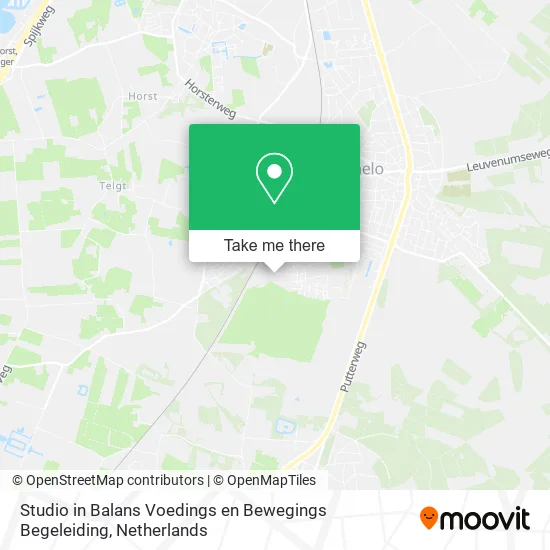 Studio in Balans Voedings en Bewegings Begeleiding map