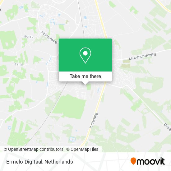 Ermelo-Digitaal map