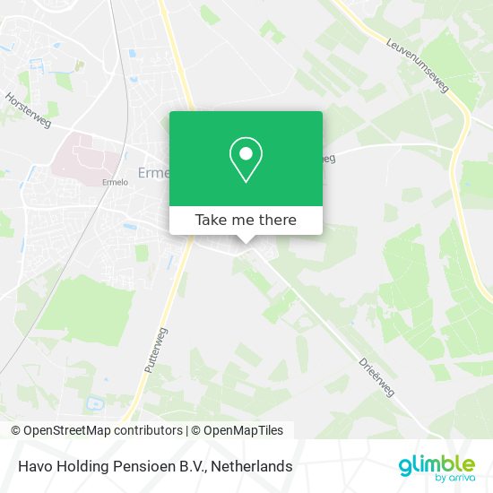 Havo Holding Pensioen B.V. map