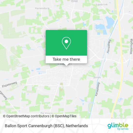 Ballon Sport Cannenburgh (BSC) map