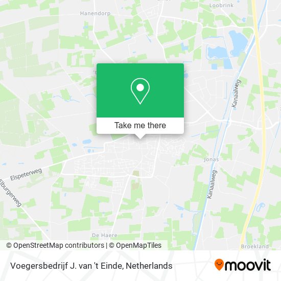 Voegersbedrijf J. van 't Einde map