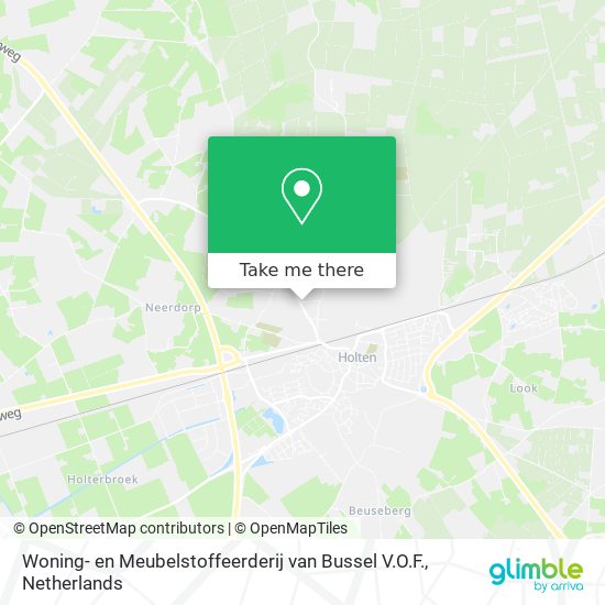 Woning- en Meubelstoffeerderij van Bussel V.O.F. map