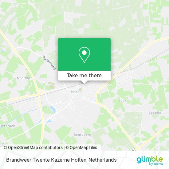 Brandweer Twente Kazerne Holten map