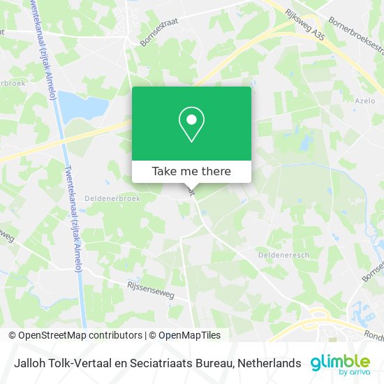 Jalloh Tolk-Vertaal en Seciatriaats Bureau map