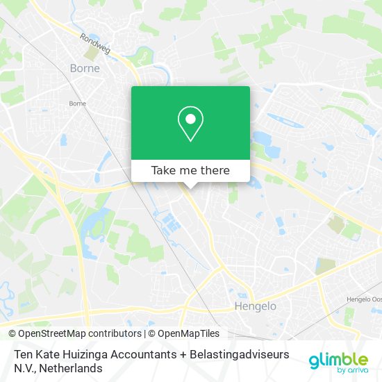 Ten Kate Huizinga Accountants + Belastingadviseurs N.V. map