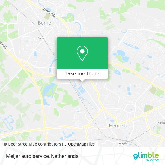 Meijer auto service map
