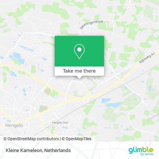 Kleine Kameleon map