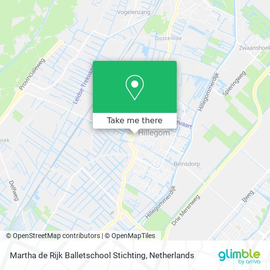 Martha de Rijk Balletschool Stichting map