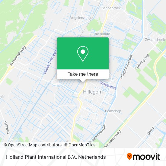 Holland Plant International B.V. Karte