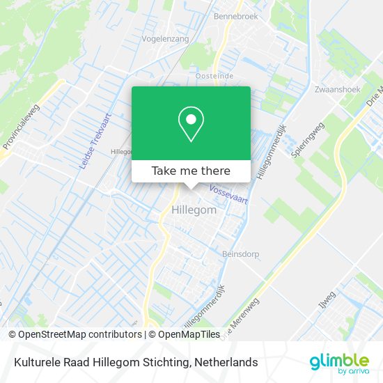 Kulturele Raad Hillegom Stichting Karte