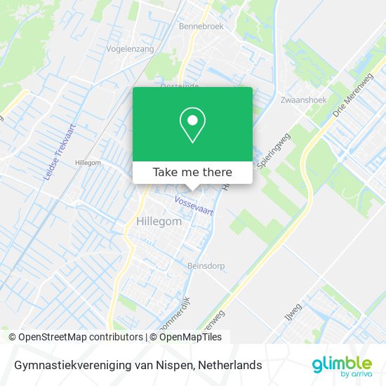 Gymnastiekvereniging van Nispen Karte