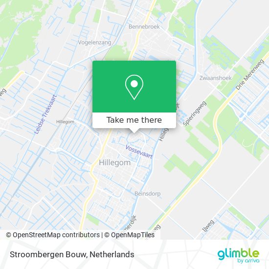 Stroombergen Bouw map