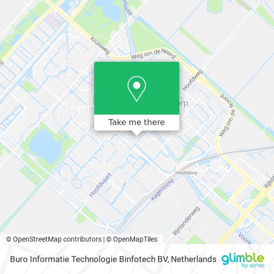 Buro Informatie Technologie Binfotech BV map