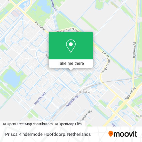 Prisca Kindermode Hoofddorp map
