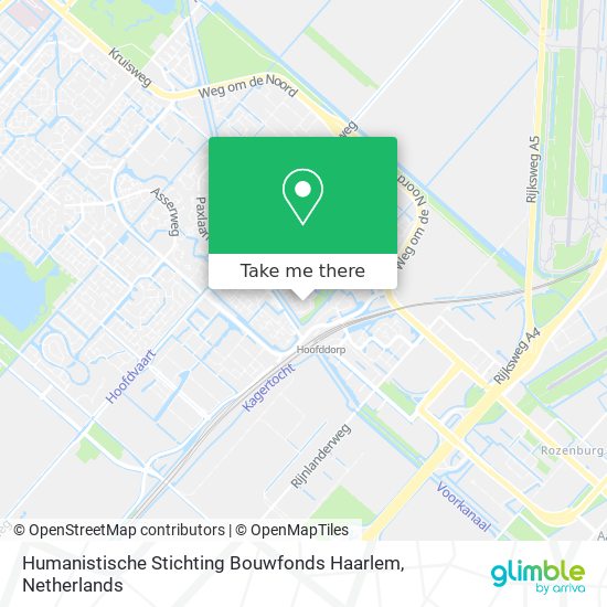 Humanistische Stichting Bouwfonds Haarlem map