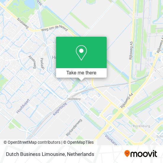 Dutch Business Limousine map