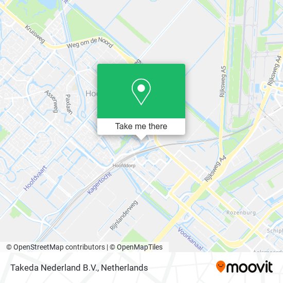 Takeda Nederland B.V. Karte
