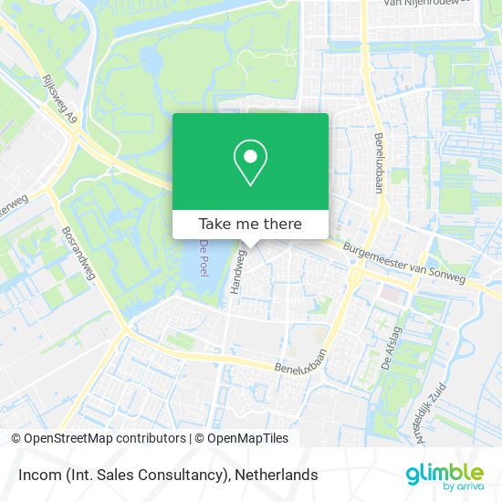 Incom (Int. Sales Consultancy) map