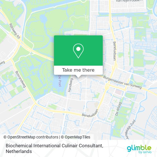 Biochemical International Culinair Consultant map