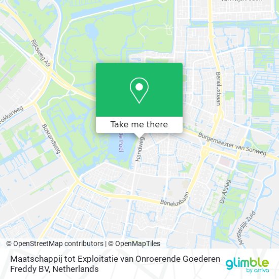 Maatschappij tot Exploitatie van Onroerende Goederen Freddy BV map