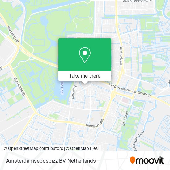 Amsterdamsebosbizz BV map