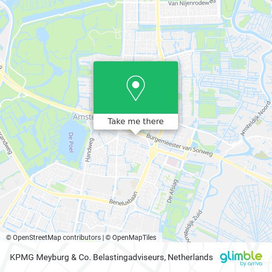 KPMG Meyburg & Co. Belastingadviseurs map