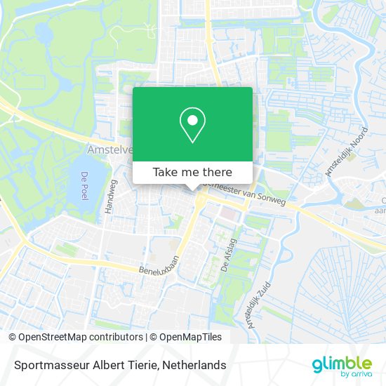 Sportmasseur Albert Tierie map