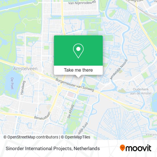 Sinorder International Projects map