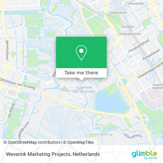 Weverink Marketing Projects map