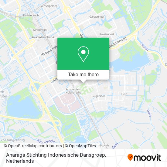 Anaraga Stichting Indonesische Dansgroep map