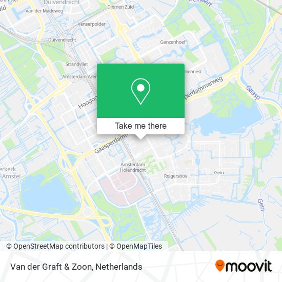 Van der Graft & Zoon map