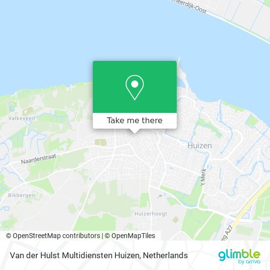 Van der Hulst Multidiensten Huizen map