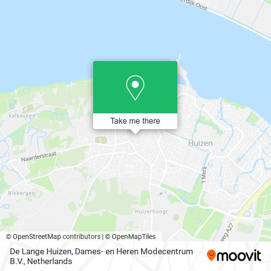 De Lange Huizen, Dames- en Heren Modecentrum B.V. map