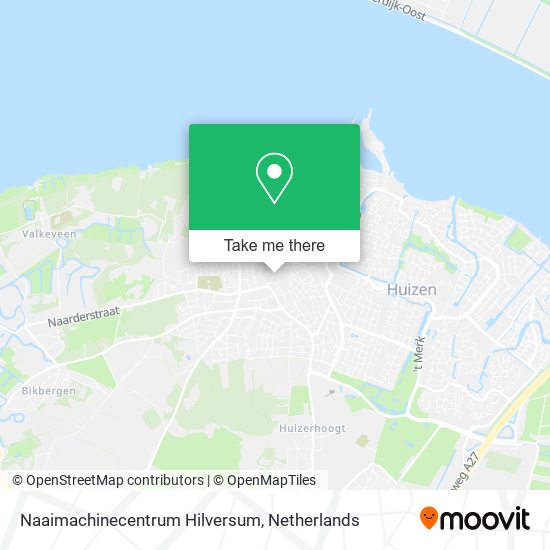 Naaimachinecentrum Hilversum map