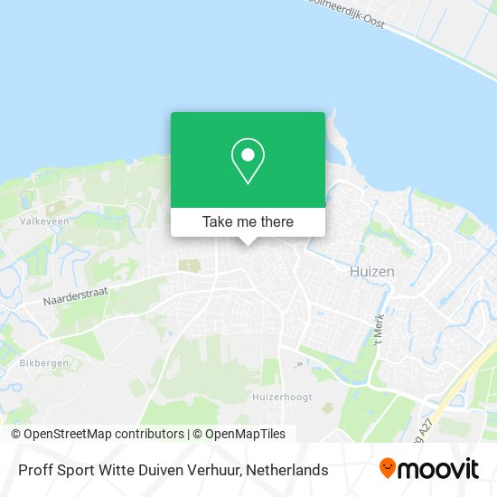 Proff Sport Witte Duiven Verhuur map