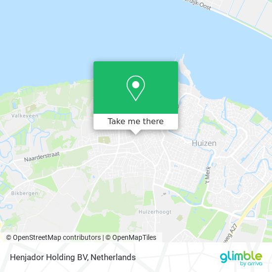 Henjador Holding BV map