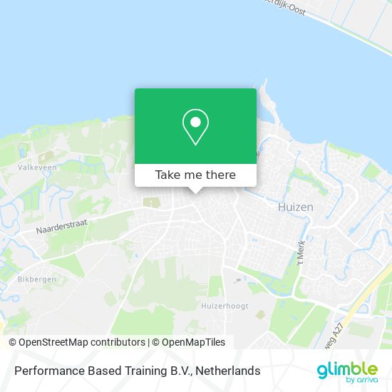 Performance Based Training B.V. map