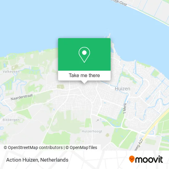 Action Huizen map