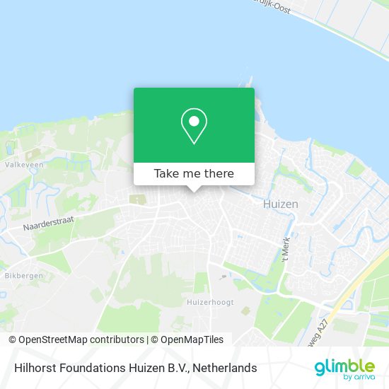 Hilhorst Foundations Huizen B.V. map