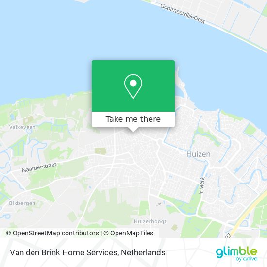 Van den Brink Home Services Karte
