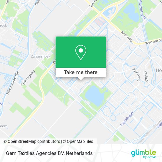 Gem Textiles Agencies BV map