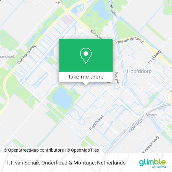 T.T. van Schaik Onderhoud & Montage Karte
