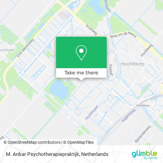 M. Anbar Psychotherapiepraktijk map